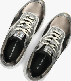 FLORIS VAN BOMMEL lage sneakers sfw-10133 daysi zilverkleurig Hot