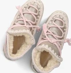 MOU snowboots trainer 02 scoubidoo lace zilverkleurig Sale