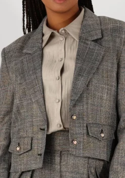 AAIKO e blazer ines tweed pes 540 zwart Discount