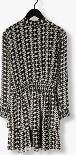 AAIKO e mini jurk gabry ikat dot vis 515 zwart Best