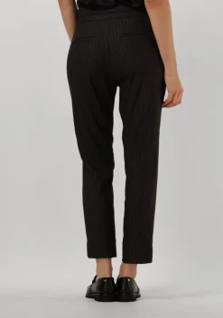 AAIKO e pantalon parene pinstripe vis 548 zwart New