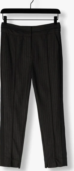 AAIKO e pantalon parene pinstripe vis 548 zwart New