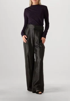 AAIKO e pantalon rocia twill shine vis 545 zwart Clearance