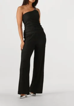 AAIKO e wijde broek ramona structure pes 564 zwart Sale