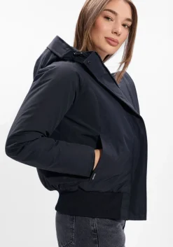 AIRFORCE e gewatteerde jas bomber jacket zwart Outlet