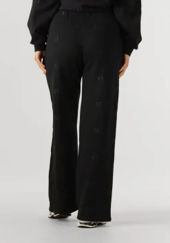 ALIX THE LABEL e joggingbroek logo sweat pant zwart Discount