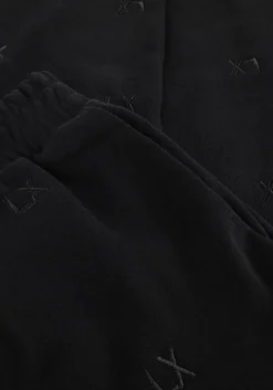 ALIX THE LABEL e joggingbroek logo sweat pant zwart Discount