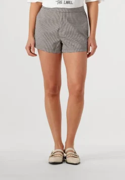 ALIX THE LABEL e korte broek ladies woven boucle shorts zwart Online