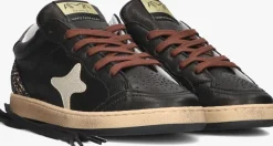 AMA BRAND DELUXE e lage sneakers sun zwart Sale