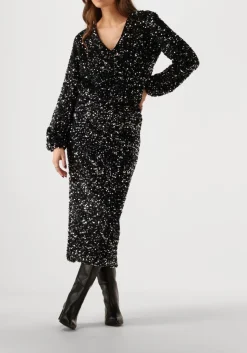 AMAYA AMSTERDAM e midirok myr skirt zwart Best