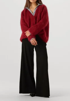 AMAYA AMSTERDAM e wijde broek jules zwart Hot