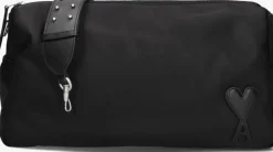 AMI PARIS e schoudertas ll706 nylon zwart Discount