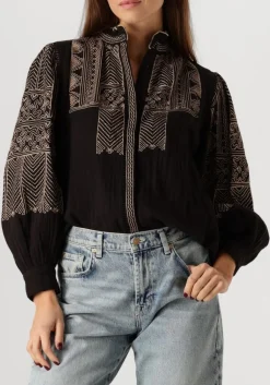 ANTIK BATIK e blouses svetlana blouse zwart Online