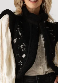 ANTIK BATIK e gilet saliba gilet zwart Discount