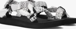 ARIZONA LOVE e platte sandalen trekky bandana zwart Discount