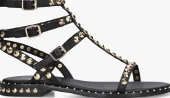 ASH e platte sandalen play zwart Outlet
