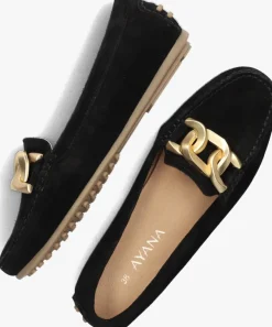 AYANA e mocassins 1202 zwart