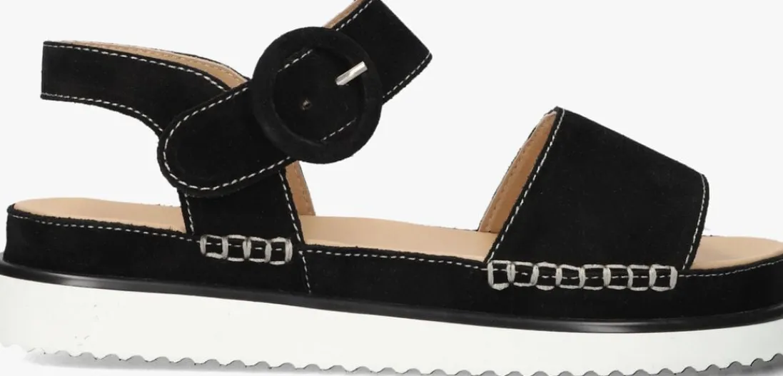 AYANA e platte sandalen 11865 zwart Best