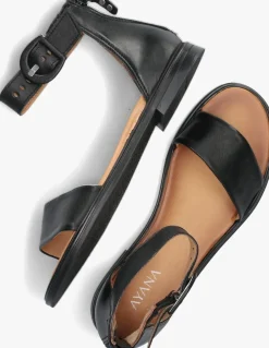 AYANA e platte sandalen m05060 zwart Discount