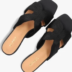 AYANA e slippers 0325-8 zwart Clearance