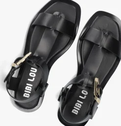 BIBI LOU e platte sandalen 901z10aa zwart Outlet