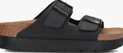 BIRKENSTOCK e slippers arizona platform dames zwart Sale