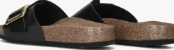 BIRKENSTOCK e slippers catalina cushion buckle zwart Outlet