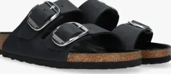 BIRKENSTOCK e slippers arizona big buckle zwart Hot