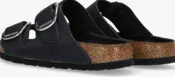 BIRKENSTOCK e slippers arizona big buckle zwart Hot