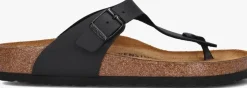 BIRKENSTOCK e teenslippers gizeh heren zwart
