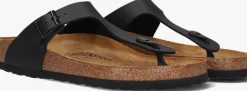 BIRKENSTOCK e teenslippers gizeh heren zwart