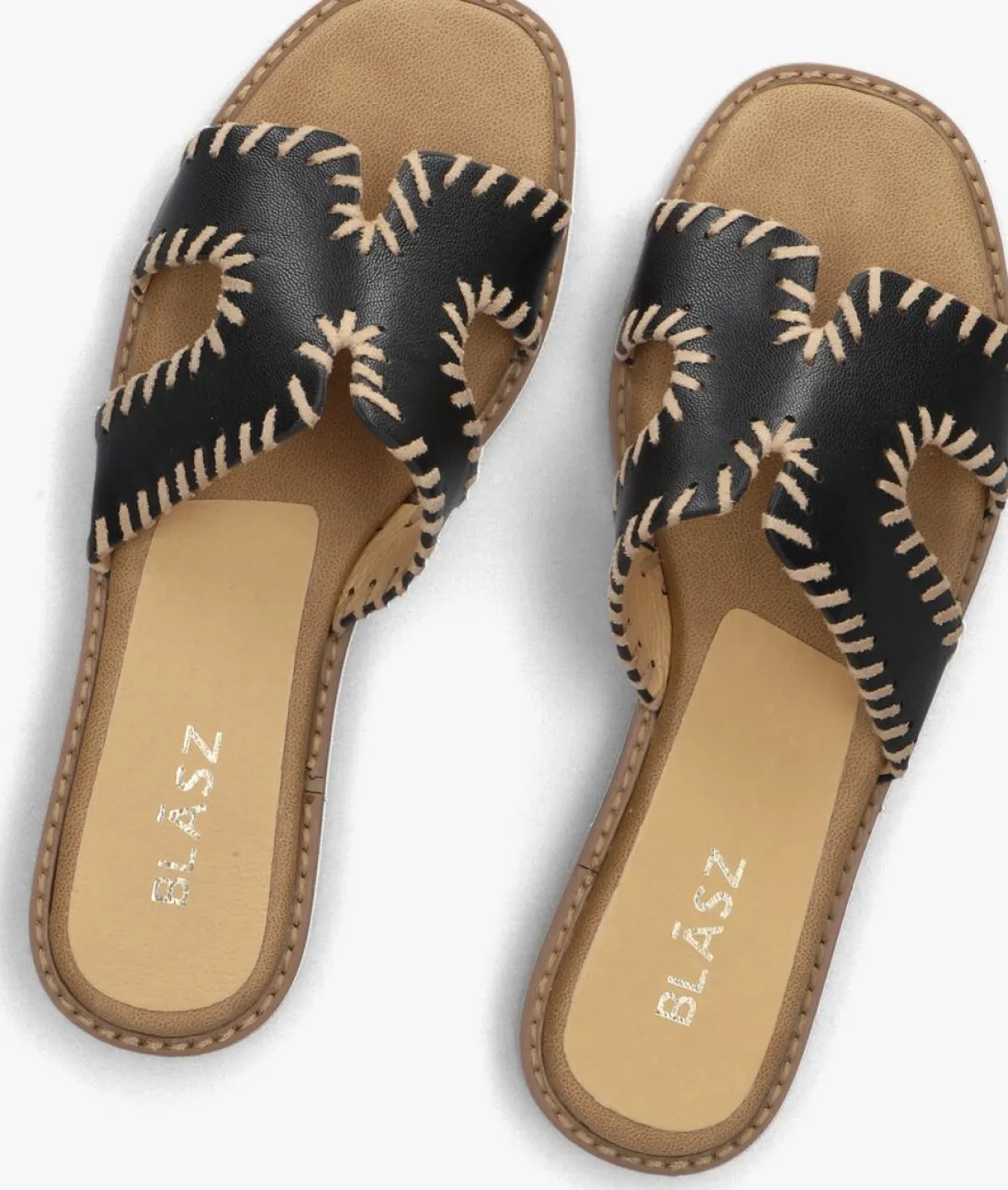 BLASZ e slippers 0657-03 zwart Hot