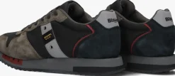 BLAUER e lage sneakers queens01 zwart Sale