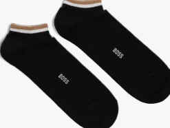 BOSS e sokken 2p as uni stripe zwart Discount