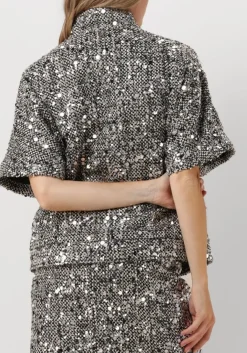 BRUUNS BAZAAR e blazer frangi carly waistcoat zwart New