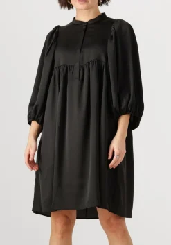 BRUUNS BAZAAR e midi jurk sarina dress zwart Online