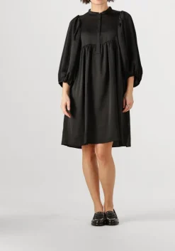 BRUUNS BAZAAR e midi jurk sarina dress zwart Online