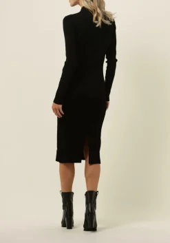 BRUUNS BAZAAR e midi jurk celosia johanna knit dress zwart Best
