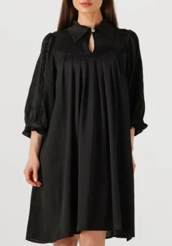 BRUUNS BAZAAR e mini jurk tamia dress zwart Outlet