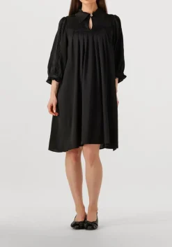 BRUUNS BAZAAR e mini jurk tamia dress zwart Outlet