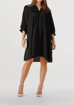 BRUUNS BAZAAR e mini jurk tamia dress zwart Outlet