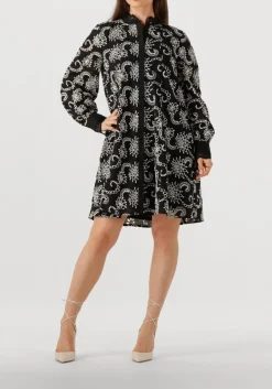 BRUUNS BAZAAR e mini jurk oceani dress zwart