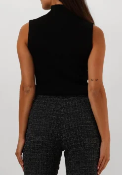 BRUUNS BAZAAR e top rivers aditi knit top zwart Sale