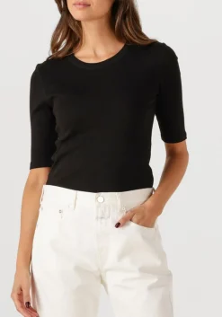 CLOSED e top crewneck shortsleeve zwart Discount