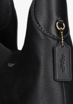 COACH e schoudertas brooklyn 28 zwart Clearance