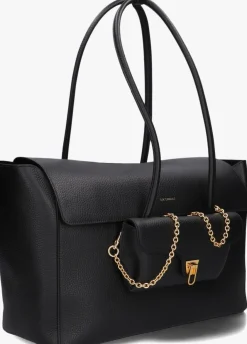 COCCINELLE e handtas double beat zwart Outlet