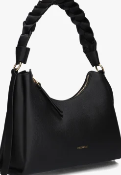 COCCINELLE e schoudertas boheme grana double zwart Online