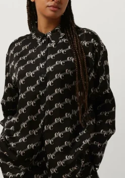 CO'COUTURE e blouses logo oversized shirt zwart Discount