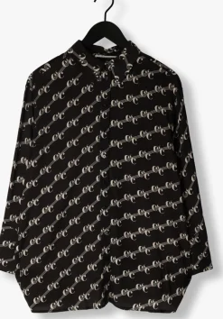 CO'COUTURE e blouses logo oversized shirt zwart Discount