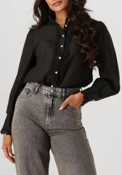 CO'COUTURE e blouses angie anglaise shirt zwart Discount